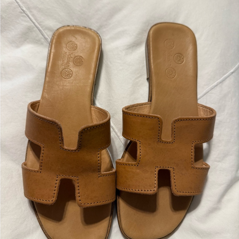 Denari Italian handmade leather sandals